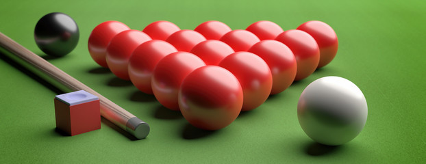 Imagen de bolas de snooker